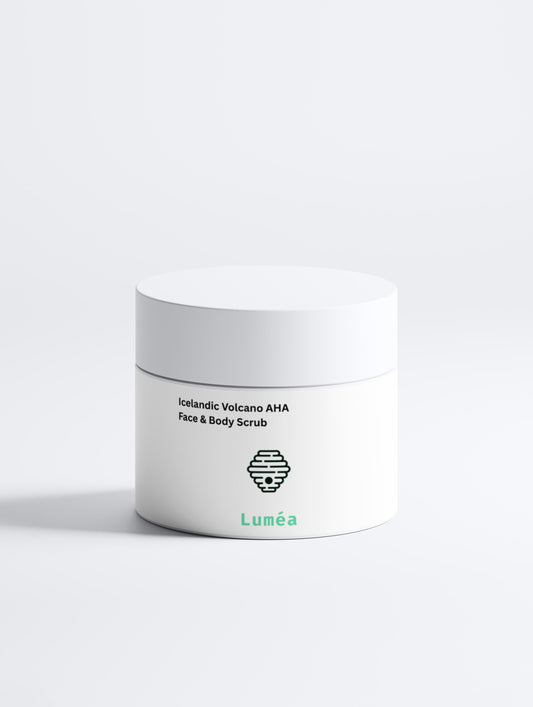 Icelandic Volcano AHA Face & Body Scrub